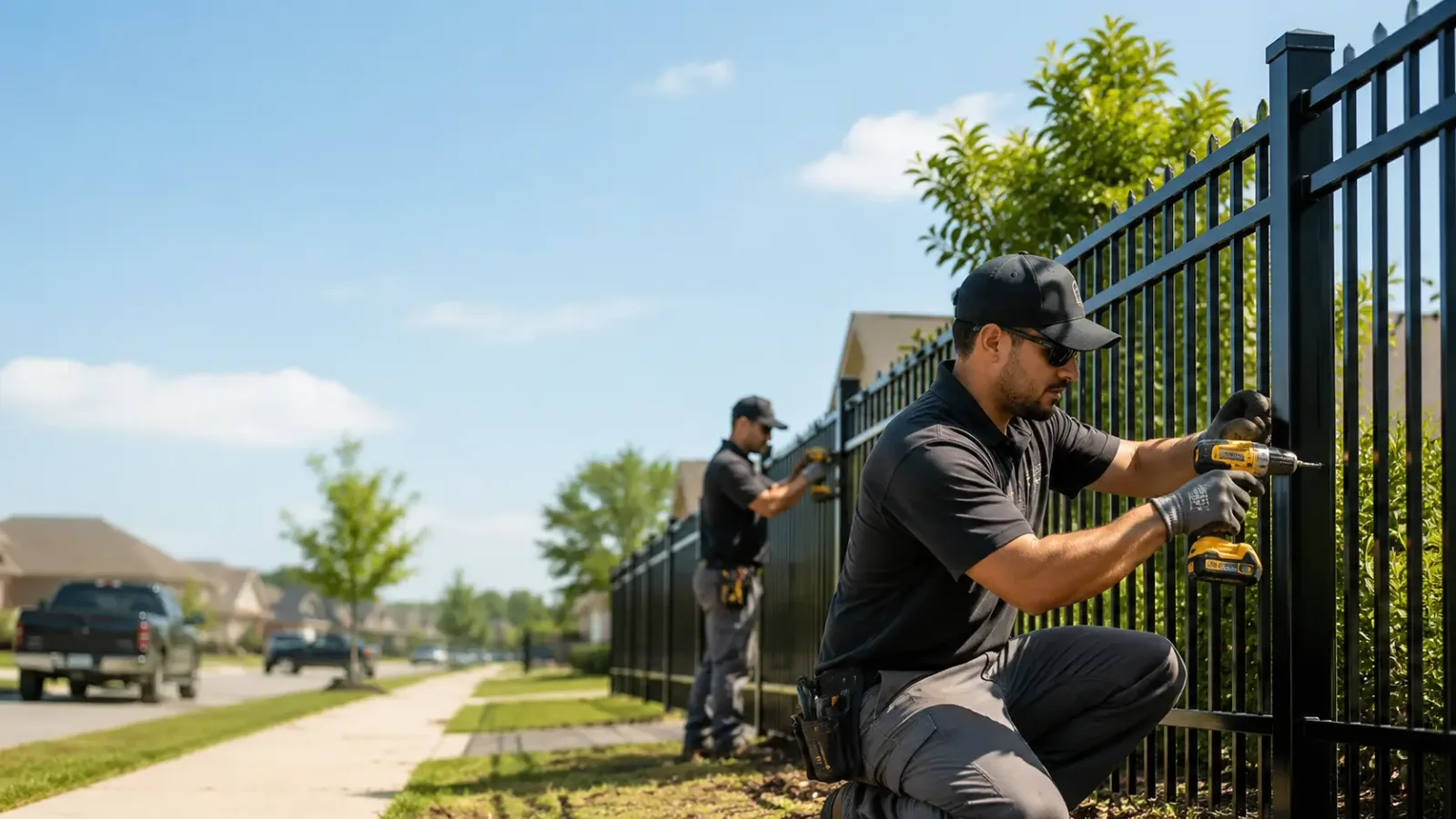 Metal Fence Installation in Lockport, IL